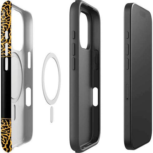 NBA Los Angeles Lakers Elephant Print iPhone 16 Pro Magsafe Impact Case
